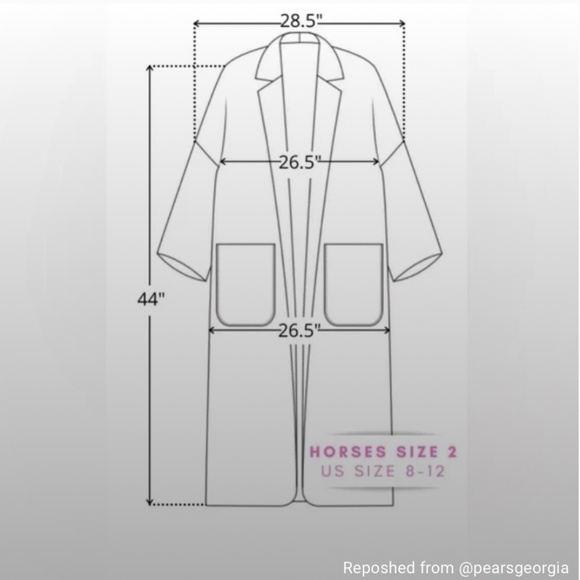 HORSES Alchemical Coat in Cloud - Picture 3 of 6